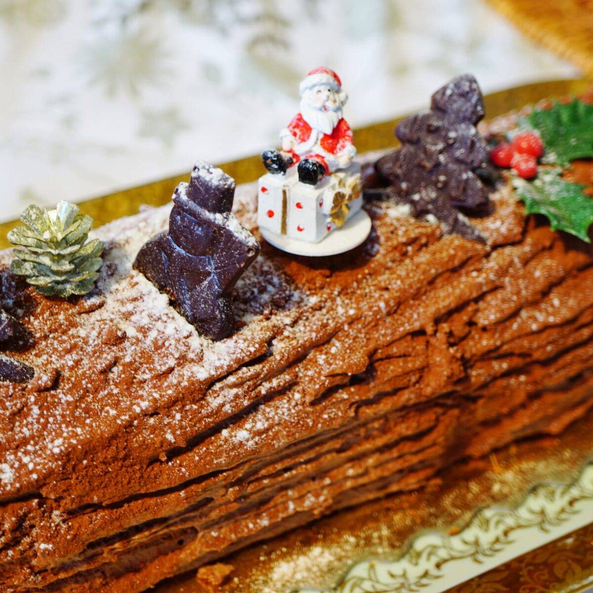 Comment garnir une bûche de Noël ? Kingersheim